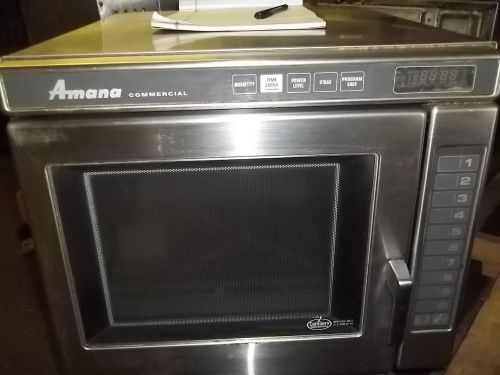 Amana 1700W Steel Microwave, Heavy Duty Professional Commercial Kitchen