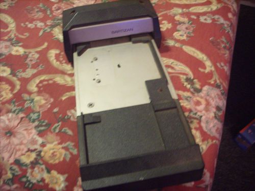 Vintage Manual Credit Card Imprint Machine Bartizan Model 2020