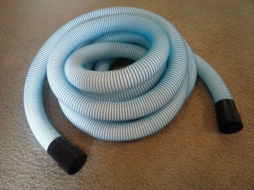 25&#039; x 1-1/2&#034; vacuum hose - fits 2-1/2&#034; tools and machines g-d25 for sale