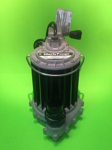 Liberty pumps 237 - 1/3 hp aluminum submersible sump pump w/ vertical float for sale