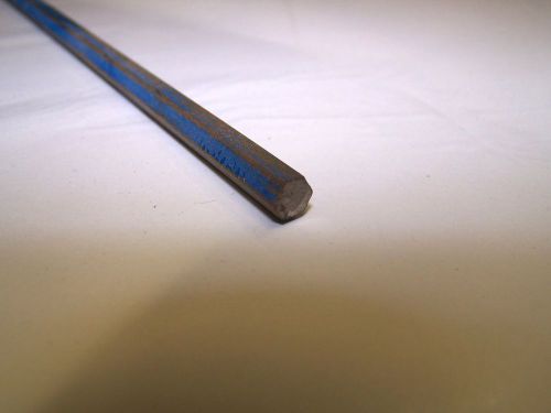 0.245&#034; ( 1/4 ) x 43.5&#034; Tempered Spring Steel Hex Rod, Hexagonal 6 sided