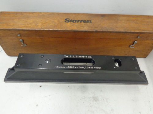 STARRETT 15&#034; PRECISION MASTER LEVEL    STK 5430