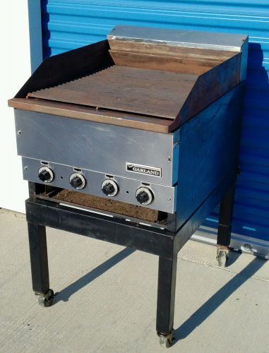 GARLAND COMMERCIAL CHARBROILER  Multizone 4 Burner 2&#039;x2&#039; Gas Grill Range w/Stand
