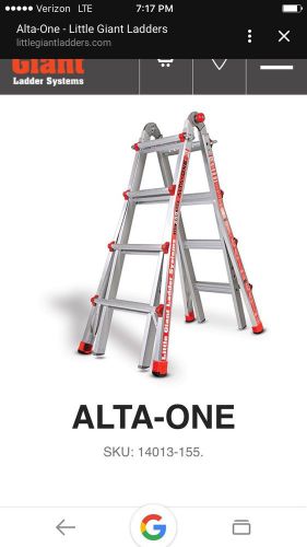 Alta-one ladder for sale