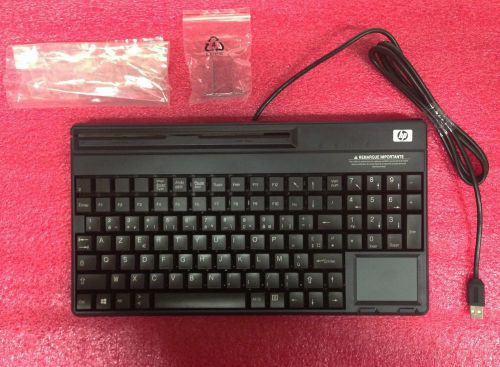 NEW HP G86-62411ZZAISA Cherry SPOS Biometric keyboard - integrated Touch Pad
