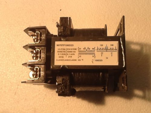 Square D 9070TF100D23 Motor Control Transformer