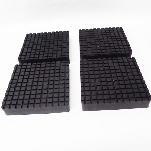 Slip-on style square rubber arm pads for bend pak lifts - pro lift danmar 2 post for sale