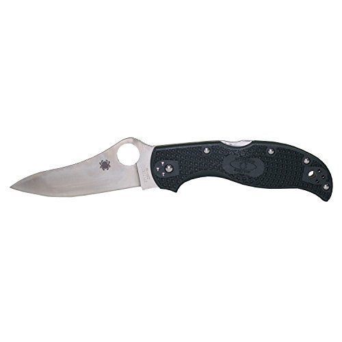 Spyderco stretch british zdp-189 racing green frn plainedge knife for sale
