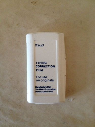 Mead TYPING CORRECTION FILM