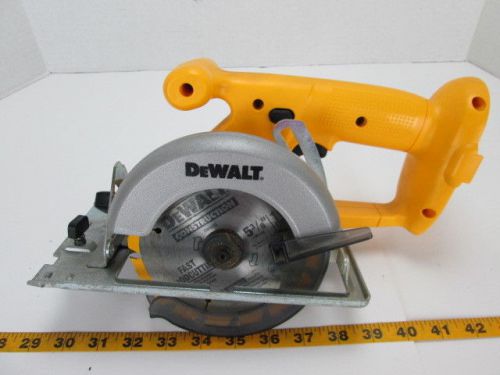 DeWalt Cordless 18V 5 3/8&#034; Circular Saw DW936 Light Weight Adjustable Portable T