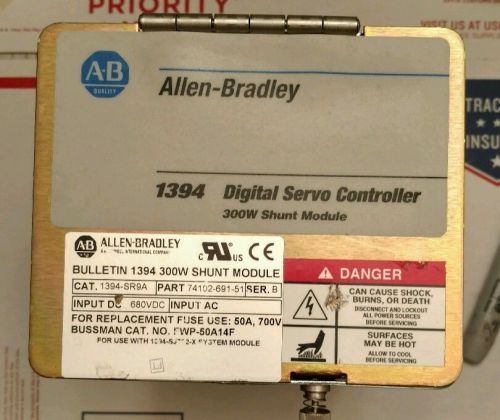 Allen Bradley 1394-SR9A 300W Shunt Module Digital Servo Controller 1394SR9A