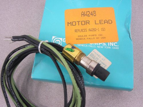 GOULDS   AW248 MOTOR LEAD  REPLACES  AW282-1   NOS