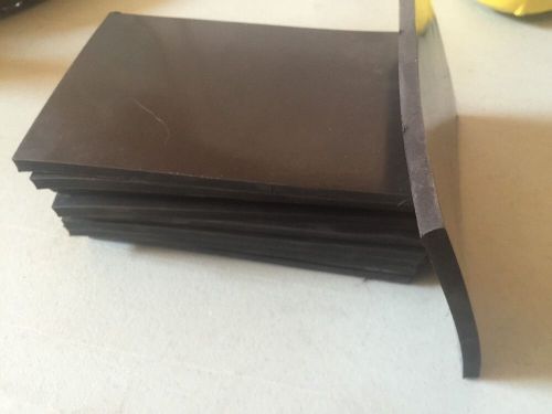 Viton slabs 1/4 thick 4&#034; x 4&#034; for sale
