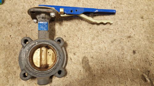 NIBCO FIG LD 2000 2.5&#034; CAPACITY INDUSTRIAL BUTTERFLY VALVE