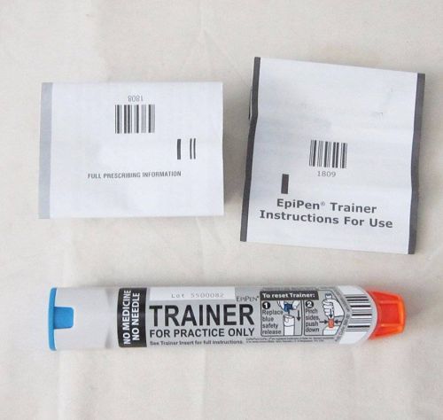 New Epi Pen Epipen Auto-Injector Practice Trainer Device w Instructions Reusable