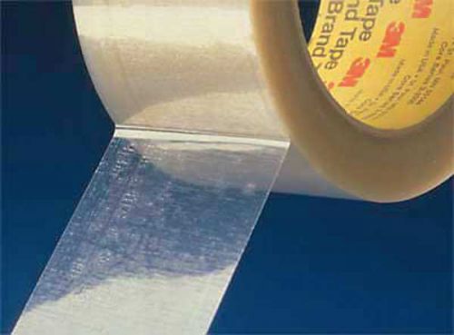 3M (375) Box Sealing Tape 375 Clear, 72 mm x 914 m