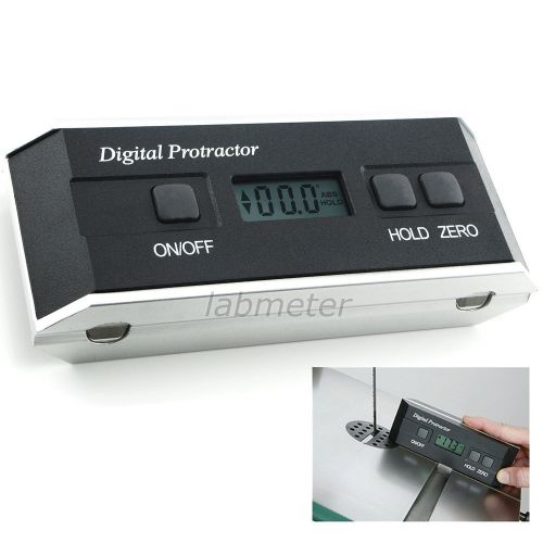 Electronic Digital Magnetic Protractor Tilt Angle Meter Finder Inclinometer Tool