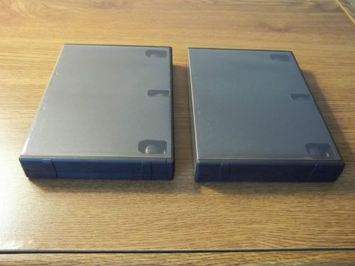 LOT - 2 each x 6 disc DVD stackable hub case - Black - 27 mm , HIGH QUALITY !!!!