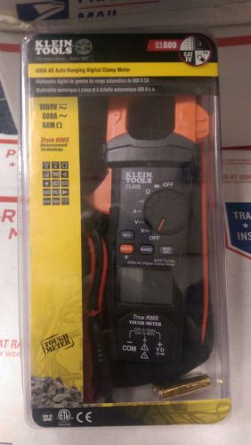 NEW Klein Tools CL600 AC Auto-Ranging 600 Amp Digital Clamp Meter -FREE SHIPPING