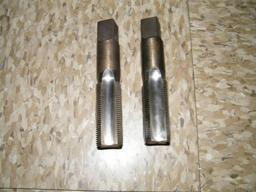 2 pcs 1 5/16&#034; - 12 taps tap greenfield threading toolmaking cnc for sale