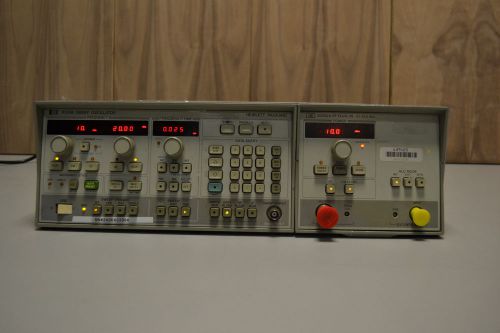 HP 8350B Sweep Oscillator with HP 83592A RF Plug-In 10 MHz to 20 GHz