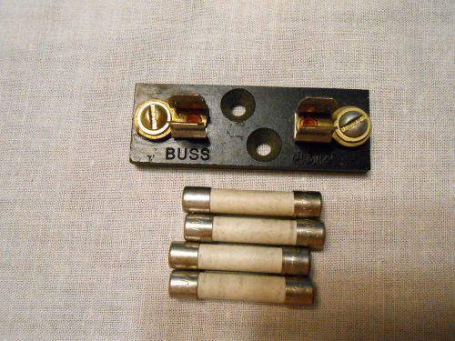 unused Cooper Bussman 4512 Fuse Block / Holder,4 abc 10 fuses