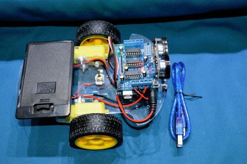Arduino Controlled Robot Obstacle Avoidance Programmed