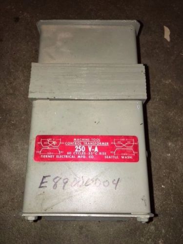 TIERNEY ELECTRICAL AIR COOLED TRANSFORMER 1 KVA TYPE GP-1 XCL100-17V13H1115
