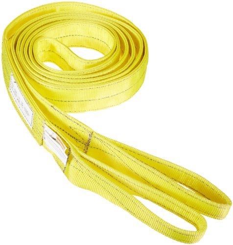 Indusco 77865751 type 3 nylon flat eye synthetic sling, 2 ply, 6400 lbs vertical for sale