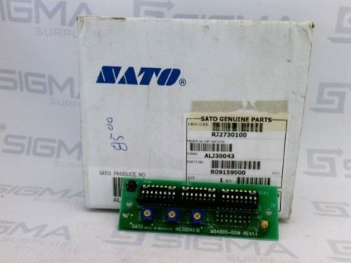 New! Sato RJ2730100 Dip-Switch Internal Printer Part