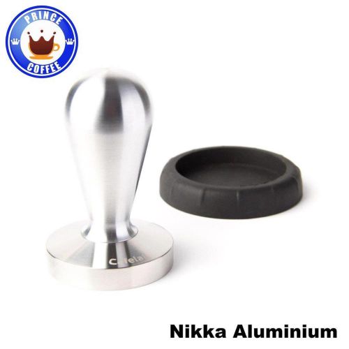 Cafelat nikka coffee tamper - 58mm flat / aluminium wood with tamper seat for sale