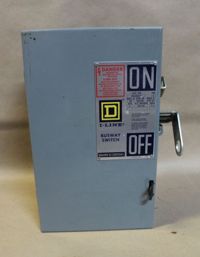 SQUARE D PQ3203G I-LINE BUSWAY SWITCH 30A SER. 4 (8653)