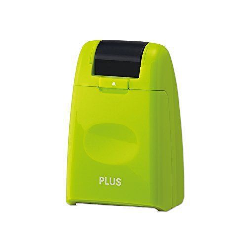 PLUS IS-500CM-B GR Kespon Guard Your Id Roller Stamp Green F/S from JAPAN