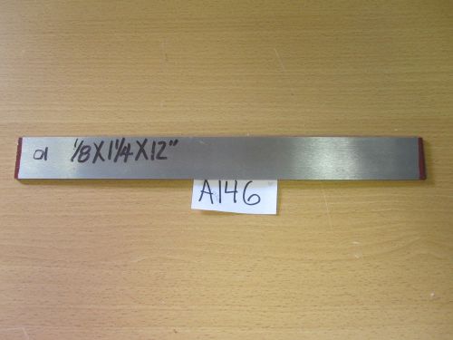 Steel Flat Bar 1/8&#034; x 1-1/4&#034; x 12&#034; Knife Making Blade Steel Precision Ground