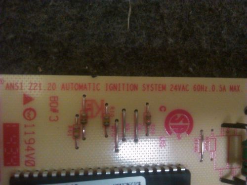 HVAC Furnace Control Circuit Board ANSI Z21.20