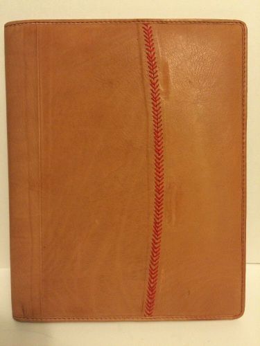 Rawlings Baseball Stitch Pad Folio - Tan MW489