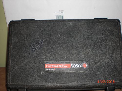 Matco tools acld2 refrigerants: cfcs, hcfcs, and hfcs leak detection kit w/ case for sale