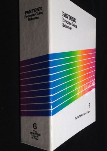 The Pantone Library of Color 3 Ring Binder Manual Guide Process Color selector