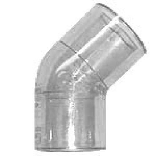 1 1/2&#034;  pvc sch 80 clear 45 elbow for sale