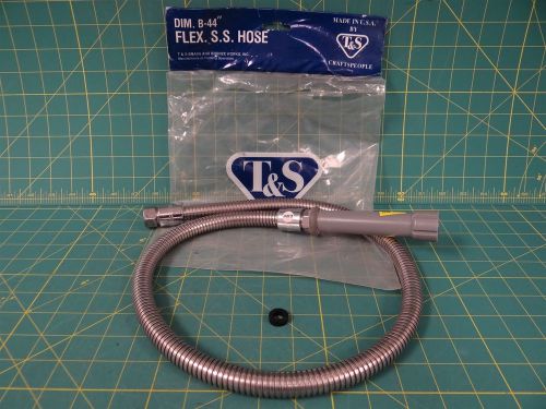 T&amp;s flex ss hose dim b-44&#034; for sale