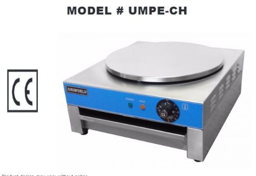 15.75&#034; Round Pancake &amp; Crepe Machine UMPE-CH NEW #4530