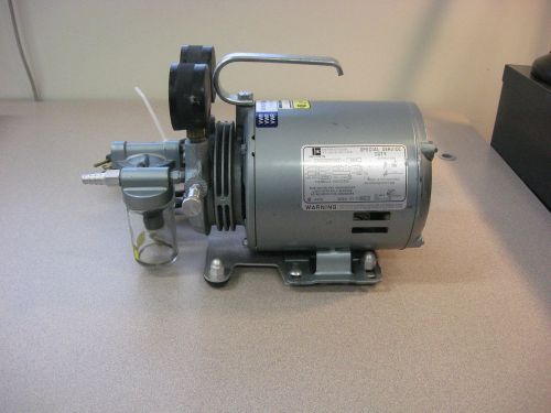Vwr scientific univac vacuum pump, w/ emerson 1/6hp special service motor for sale