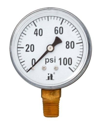 Zenport dpg100 zen-tek dry air pressure gauge, 100 psi for sale