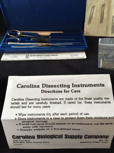 Carolina Biological Supply Co Dissecting Instruments