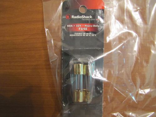 60 Amp 32 Volt Heavy Duty Fuses - Gold Plated - Pkg of 2 - 270-1126
