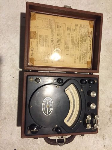 WESTON A.C. &amp; D.C. WATTMETER,MODEL 310