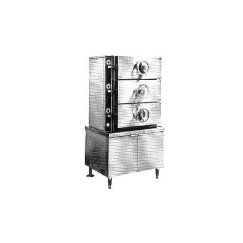 New southbend dc-3s steamer pressure-type direct 3 compartments 36&#034; cabinet base for sale