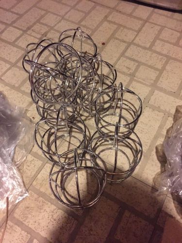 Lot of 8pcs plus 1 free kitchen hood and walk in box light wire guard clean out for sale