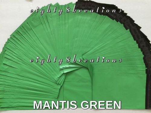 5 MANTIS GREEN Color 6x9 Flat Poly Mailers Shipping Postal Package Envelope Bags