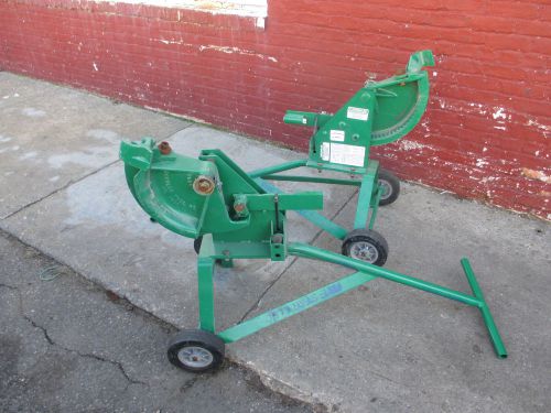 Greenlee 1801 mechanical bender  1 1/4-1 1/2&#034; capacity mint  cond for sale
